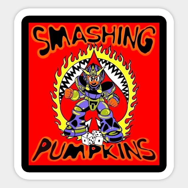 SMASHING PUMPKINS MERCH VTG Sticker by Creepy Tees